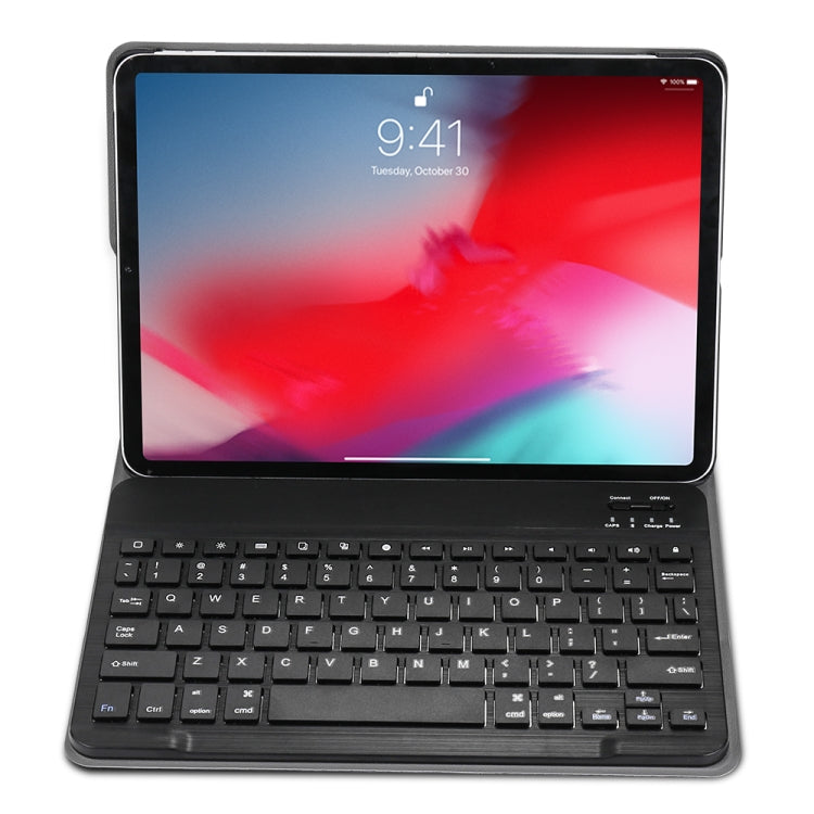 A098 Detachable Ultra-thin ABS Bluetooth Keyboard Protective Case for iPad Air 4 10.9 inch (2020), with Stand