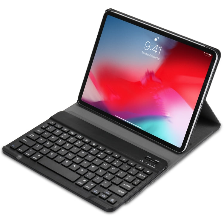 A098 Detachable Ultra-thin ABS Bluetooth Keyboard Protective Case for iPad Air 4 10.9 inch (2020), with Stand