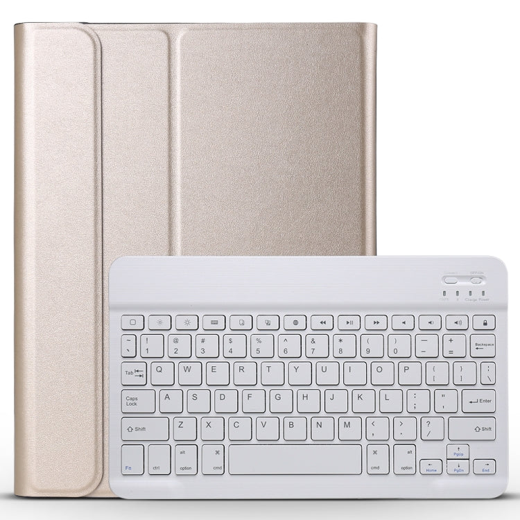 A098 Detachable Ultra-thin ABS Bluetooth Keyboard Protective Case for iPad Air 4 10.9 inch (2020), with Stand