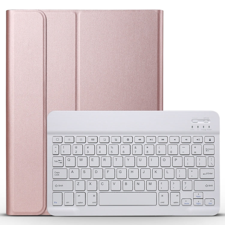 A098 Detachable Ultra-thin ABS Bluetooth Keyboard Protective Case for iPad Air 4 10.9 inch (2020), with Stand