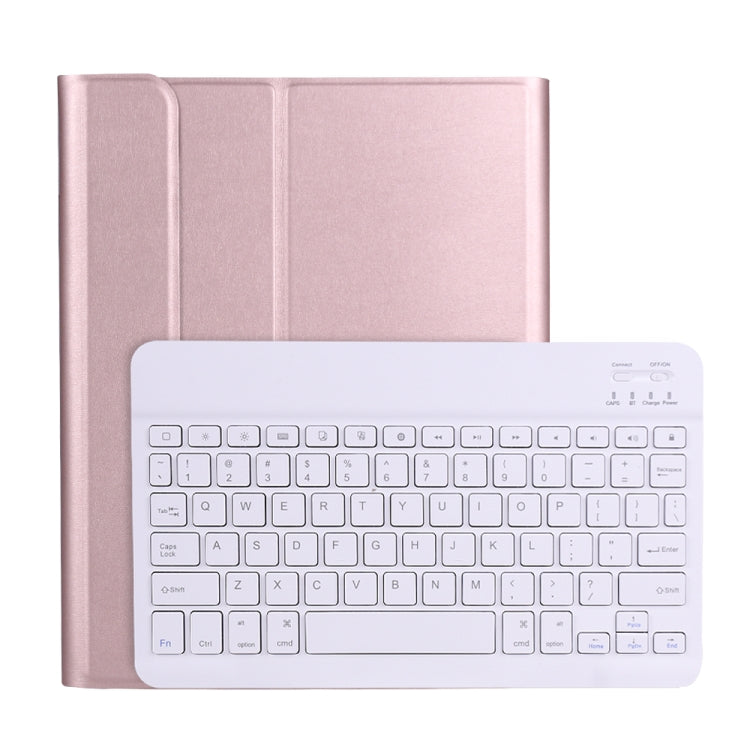 A098B TPU Detachable Ultra-thin Bluetooth Keyboard Protective Case for iPad Air 4 10.9 inch (2020), with Stand & Pen Slot