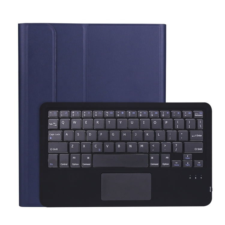 A098B-A Detachable ABS Ultra-thin Bluetooth Keyboard + TPU Protective Case for iPad Air 4 10.9 inch (2020), with Stand & Pen Slot & Touch