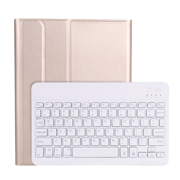 A098BS Detachable Ultra-thin Backlight Bluetooth Keyboard Protective Case for iPad Air 4 10.9 inch (2020), with Stand & Pen Slot