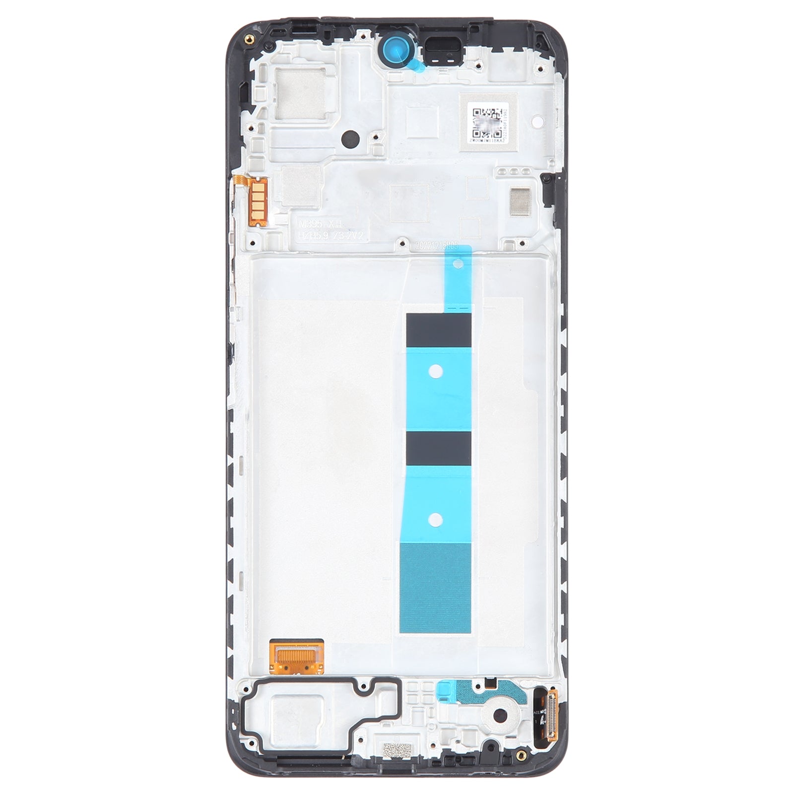 Replacement Mobile Phone Repair Part For Xiaomi Redmi Note 12 4G OLED Material LCD Screen Digitizer Full Assembly with Frame