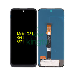 AMOLED Material LCD Screen and Digitizer Full Assembly For Motorola Moto G31 / G41 / G71 5G