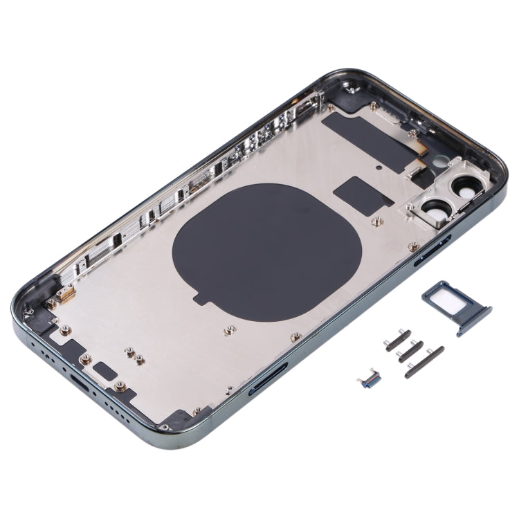 Electroplated Frame Back Housing Cover with Appearance Imitation of iP13 Pro for iPhone 11