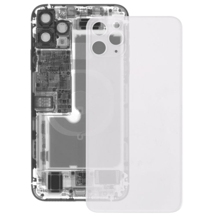 Transparent Glass Battery Back Cover for iPhone 11 Pro