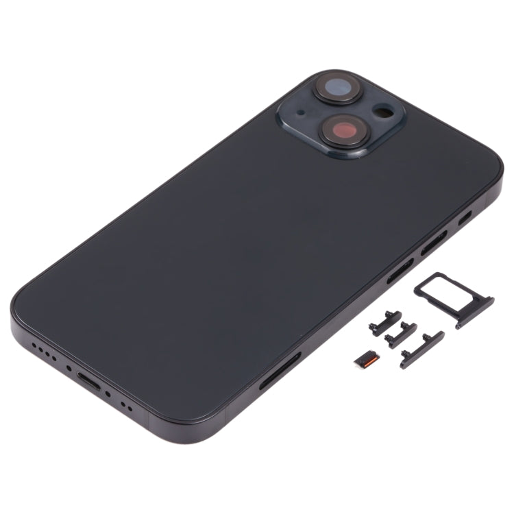 Back Housing Cover with SIM Card Tray & Side  Keys & Camera Lens for iPhone 13 Mini