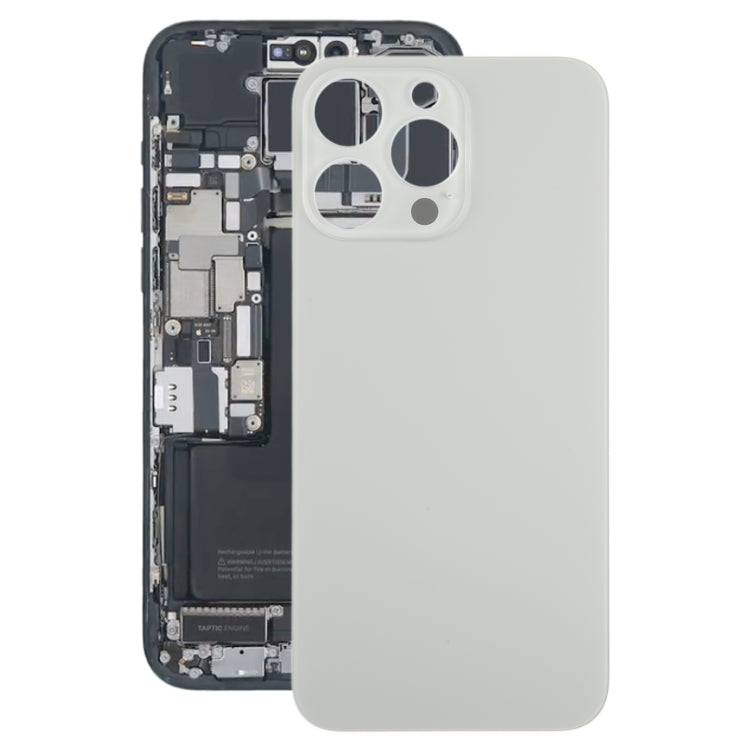 For iPhone 15 Pro Glass Battery Back Cover