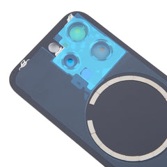 For iPhone 15 Pro Battery Back Cover with Camera Lens Cover + MagSafe Magnet