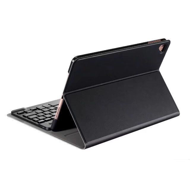 Detachable Bluetooth Keyboard + Horizontal Flip Leather Tablet Case with Holder for iPad Pro 9.7 inch, iPad Air, iPad Air 2, iPad 9.7 inch (2017), iPad 9.7 inch (2018)