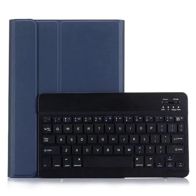 Detachable Bluetooth Keyboard + Horizontal Flip Leather Tablet Case with Holder for iPad Pro 9.7 inch, iPad Air, iPad Air 2, iPad 9.7 inch (2017), iPad 9.7 inch (2018)