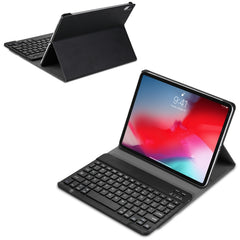 A11 Bluetooth 3.0 Ultra-thin ABS Detachable Bluetooth Keyboard Leather Tablet Case for iPad Pro 11 inch （2018）, with Holder