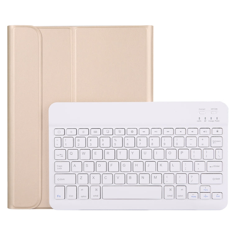 A11B Bluetooth 3.0 Ultra-thin ABS Detachable Bluetooth Keyboard Leather Tablet Case for iPad Pro 11 inch （2018）, with Pen Slot & Holder