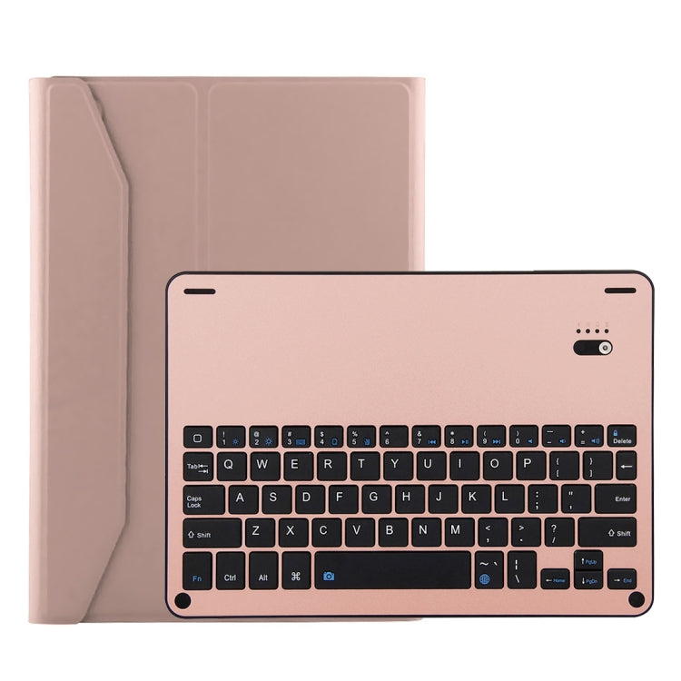 FT-1038B Detachable Bluetooth 3.0 Aluminum Alloy Keyboard + Lambskin Texture Leather Tablet Case for iPad Air / Air 2 / iPad Pro 9.7 inch, with Water Repellent / Three-gear Angle Adjustment / Magnetic / Sleep Function