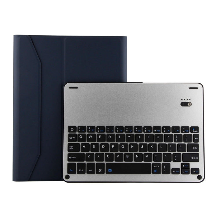 FT-1038E Detachable Bluetooth 3.0 Aluminum Alloy Keyboard + Lambskin Texture Leather Tablet Case for iPad Air / Air 2 / iPad Pro 9.7 inch, with Pen Slot / Water Repellent / Three-gear Angle Adjustment / Magnetic / Sleep Function