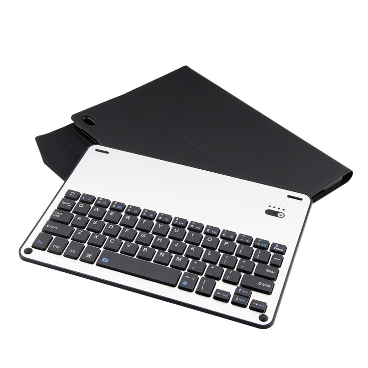 FT-1039B Detachable Bluetooth 3.0 Aluminum Alloy Keyboard + Lambskin Texture Leather Tablet Case for iPad Pro 10.5 inch / iPad Air (2019), with Water Repellent / Three-gear Angle Adjustment / Magnetic / Sleep Function