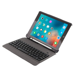 T-201 Detachable Bluetooth 3.0 Ultra-thin Keyboard + Lambskin Texture Leather Tablet Case for iPad Air / Air 2 / iPad Pro 9.7 inch, Support Multi-angle Adjustment