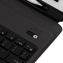 T-201D Detachable Bluetooth 3.0 Ultra-thin Keyboard + Lambskin Texture Leather Tablet Case for iPad Air / Air 2 / iPad Pro 9.7 inch, Support Multi-angle Adjustment / Backlight