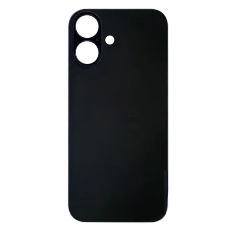 For iPhone 16 Easy Replacement Big Camera Hole Glass Back Battery Cover