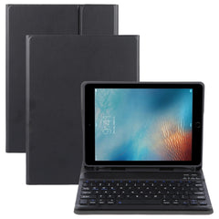 For iPad Pro 9.7 / 9.7 inch 2017 / 9.7 2018 / Air / Air 2 IP071 Separable ABS Smart Bluetooth Keyboard + Litchi Texture Horizontal Flip Leather Tablet Case