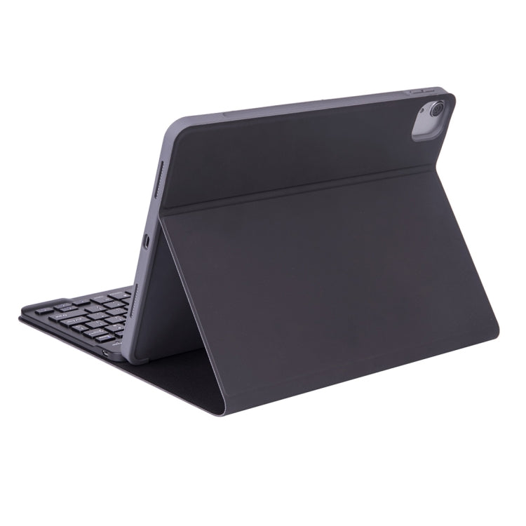 X-11B Skin Plain Texture Detachable Bluetooth Keyboard Tablet Case for iPad Pro 11 inch 2020 / 2018, with Pen Slot