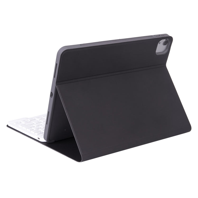 X-11B Skin Plain Texture Detachable Bluetooth Keyboard Tablet Case for iPad Pro 11 inch 2020 / 2018, with Pen Slot