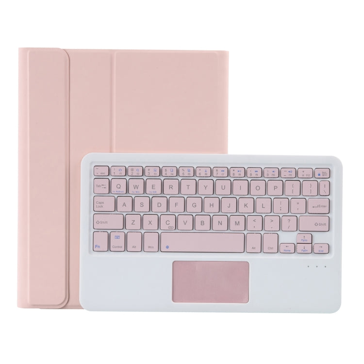 YT11B-A Detachable Candy Color Bluetooth Keyboard Leather Tablet Case with Touch Pad & Pen Slot & Holder for iPad Pro 11 inch 2021