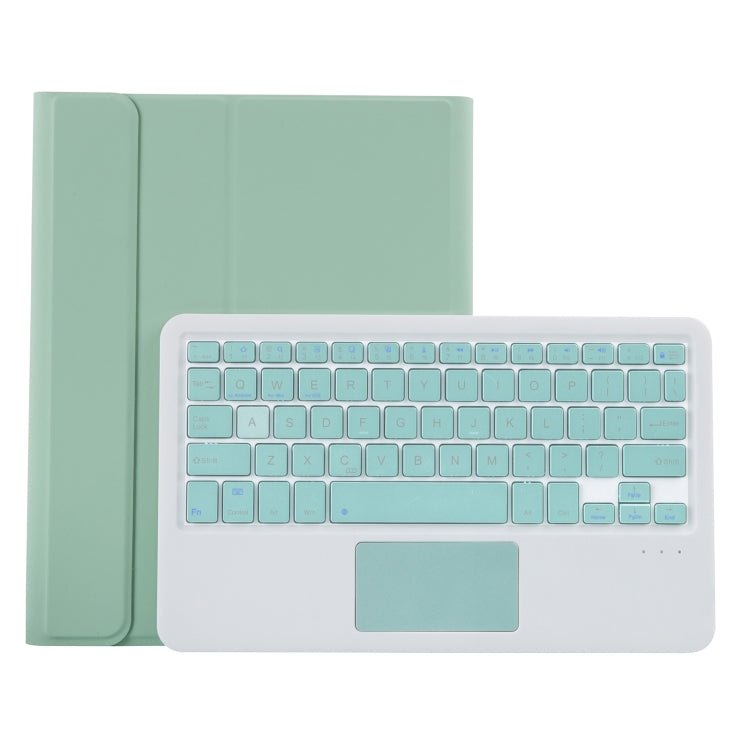 YT11B-A Detachable Candy Color Bluetooth Keyboard Leather Tablet Case with Touch Pad & Pen Slot & Holder for iPad Pro 11 inch 2021