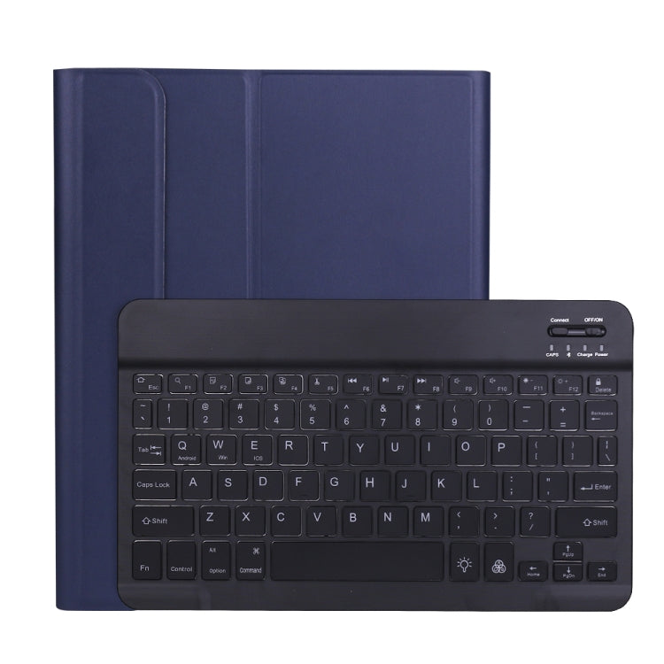 A11BS Ultra-thin ABS Detachable Bluetooth Keyboard Tablet Case with Backlight & Pen Slot & Holder for iPad Pro 11 inch 2021