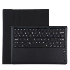 T129 Detachable Bluetooth Black Keyboard Microfiber Leather Tablet Case for iPad Pro 12.9 inch (2020), with Holder