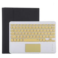 TG11BC Detachable Bluetooth Yellow Keyboard Microfiber Leather Tablet Case for iPad Pro 11 inch (2020), with Touchpad & Pen Slot & Holder