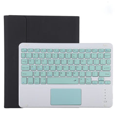 TG11BC Detachable Bluetooth Green Keyboard Microfiber Leather Tablet Case for iPad Pro 11 inch (2020), with Touchpad & Pen Slot & Holder