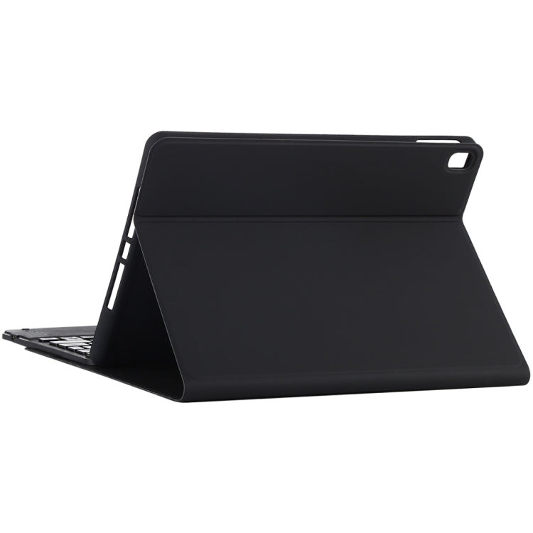 TG-102BC Detachable Bluetooth Black Keyboard + Microfiber Leather Tablet Case for iPad 10.2 inch / iPad Air (2019), with Touch Pad & Pen Slot & Holder