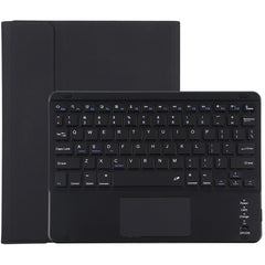 TG-102BC Detachable Bluetooth Black Keyboard + Microfiber Leather Tablet Case for iPad 10.2 inch / iPad Air (2019), with Touch Pad & Pen Slot & Holder