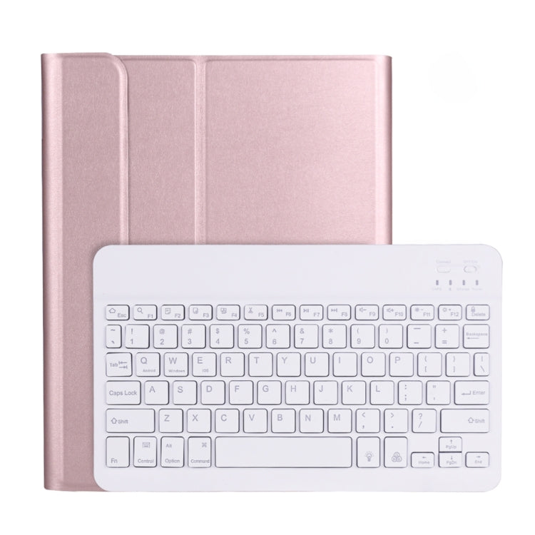 A11BS 2020 Ultra-thin ABS Detachable Bluetooth Keyboard Tablet Case for iPad Pro 11 inch (2020), with Backlight & Pen Slot & Holder