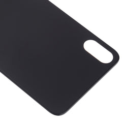 Easy Replacement Big Camera Hole Glass Back Battery Cover with Adhesive for iPhone X