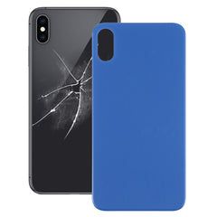 Easy Replacement Big Camera Hole Glass Back Battery Cover for iPhone X / XS