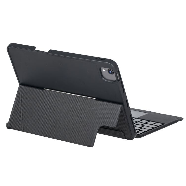 T11-AS For iPad Air 5/4 10.9/Pro 11 2022&2021&2020&2018 Touch Backlight Split Type Bluetooth Keyboard Leather Case