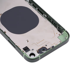 Frosted Frame Back Housing Cover with Appearance Imitation of iP13 Pro for iPhone XR