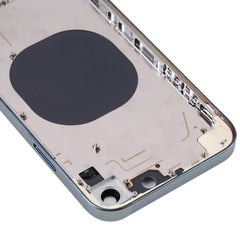 Electroplated Frame Back Housing Cover with Appearance Imitation of iP13 Pro for iPhone XR