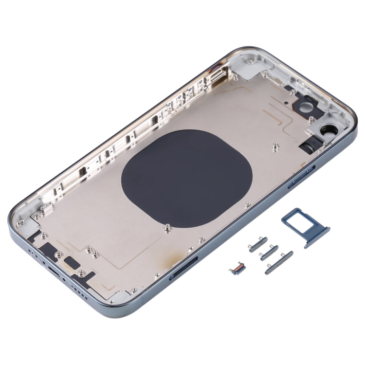 Stainless Steel Back Housing Cover with Appearance Imitation of iP13 Pro for iPhone XR