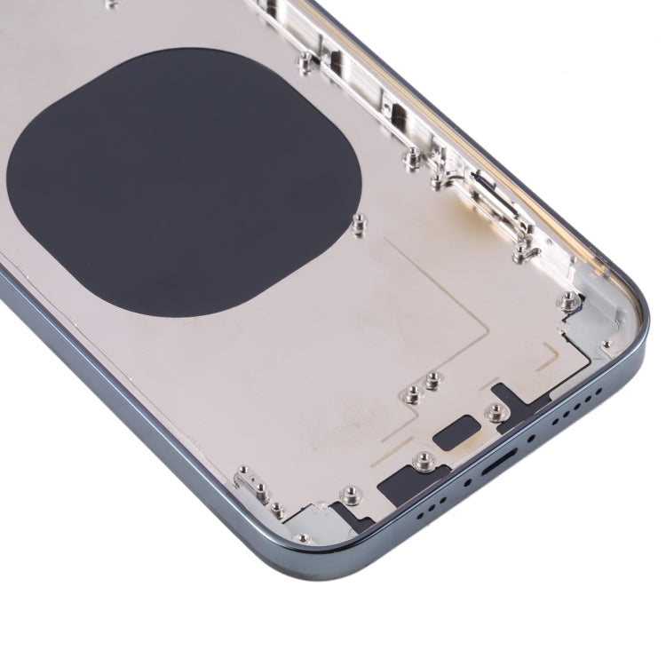 Stainless Steel Back Housing Cover with Appearance Imitation of iP13 Pro for iPhone XR