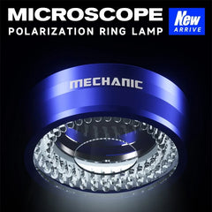 Mechanic LS720 Ultra High Lumen Adjustable Microscope Polarization Ring Lamp for Remover Glare