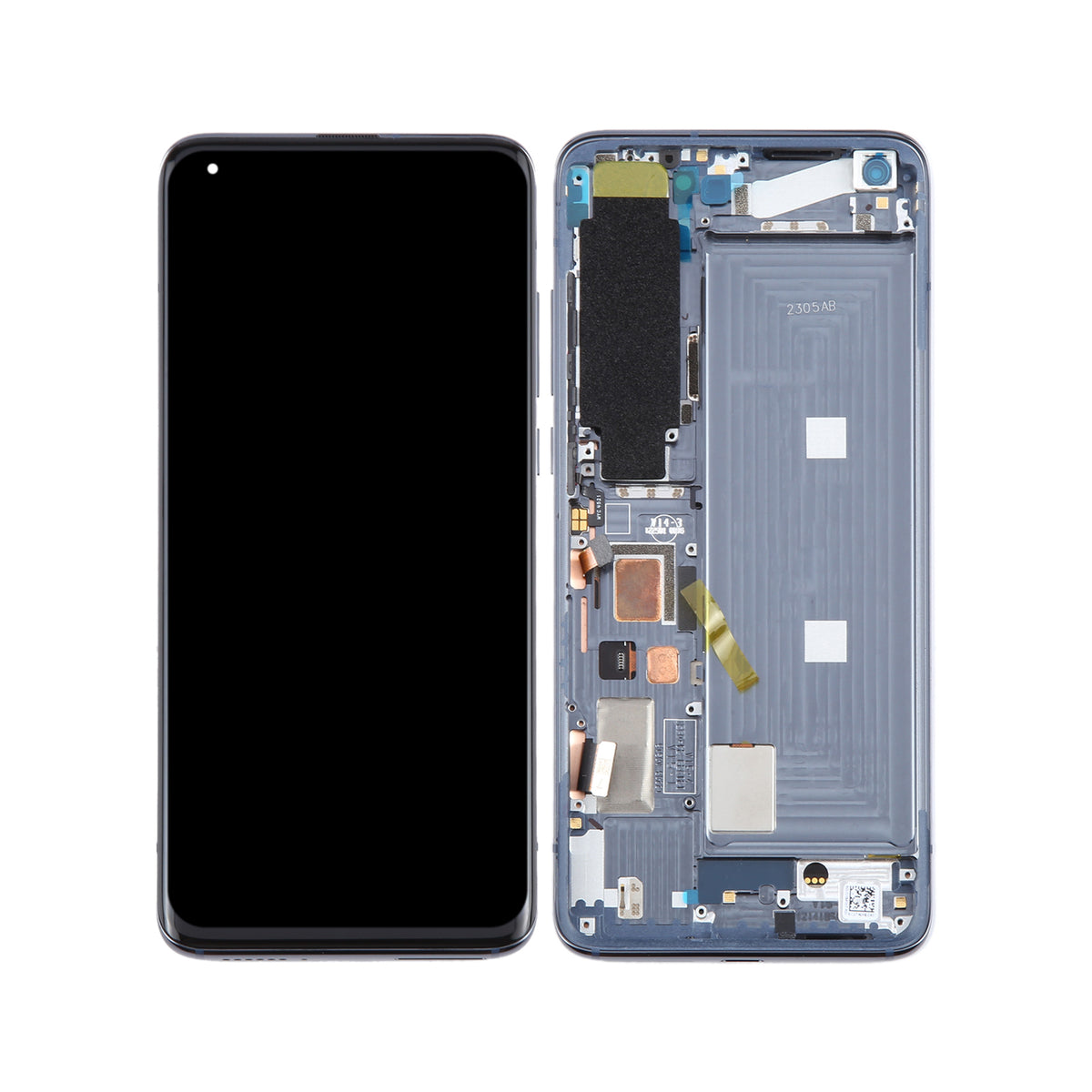 Replacement Mobile Phone Repair Part For Xiaomi Mi 10s Original AMOLED LCD Screen Digitizer Full Assembly with Frame