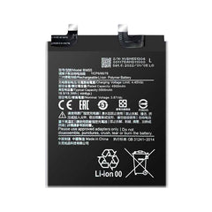 BM55 5000mAh Li-Polymer Battery Replacement For Xiaomi Mi 11 Pro / Mi 11 Ultra