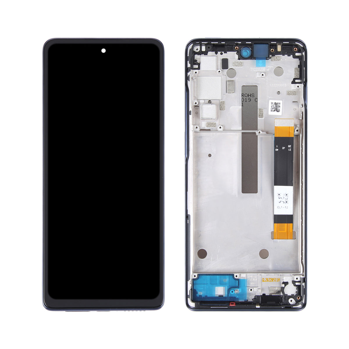 OEM LCD Screen For Motorola Moto G200 / Edge S30 Digitizer Full Assembly With Frame