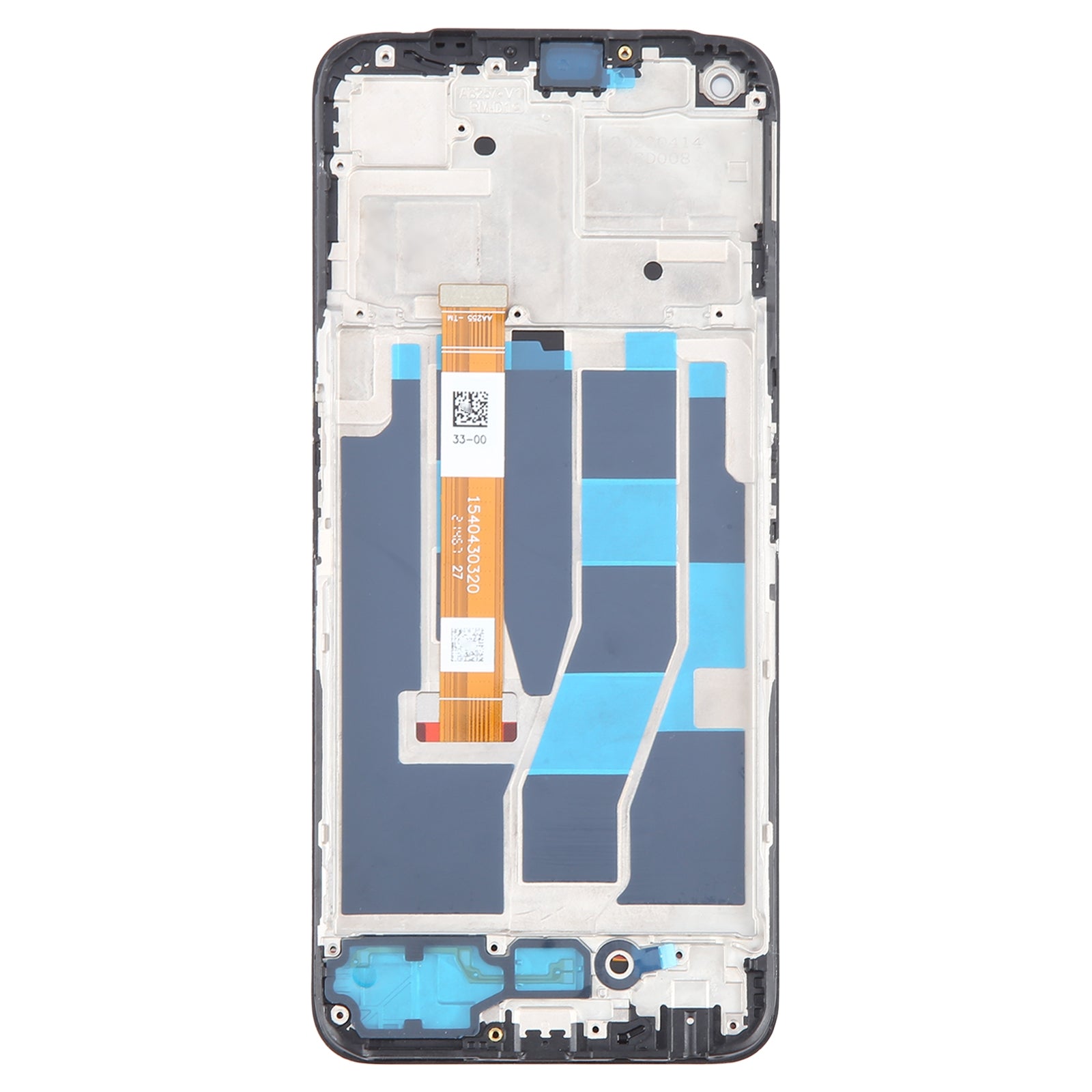 Replacement Mobile Phone Repair Part For Realme Q3t OEM LCD Screen Digitizer Full Assembly with Frame