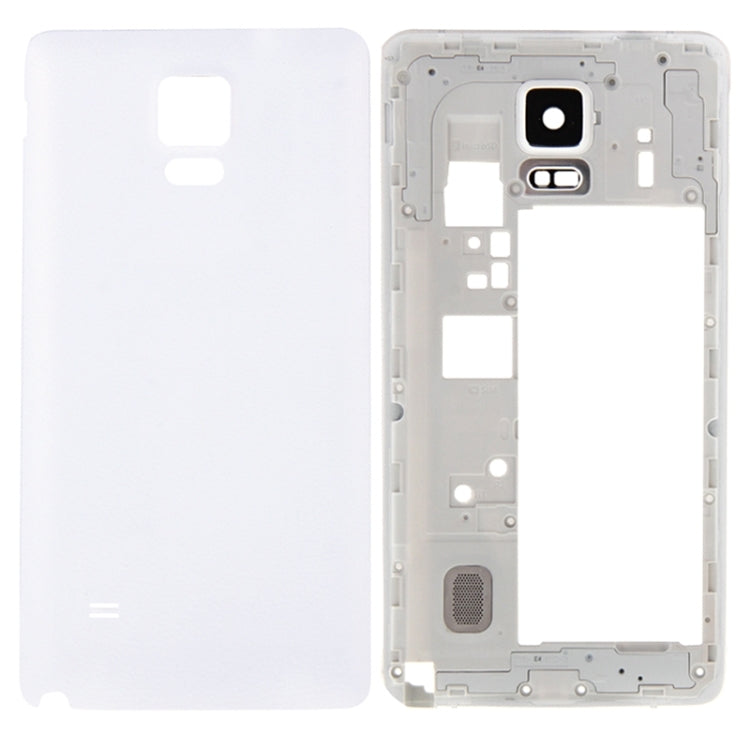 For Galaxy Note 4 / N910F Full Housing Cover (Middle Frame Bezel Back Plate Housing Camera Lens Panel + Battery Back Cover )