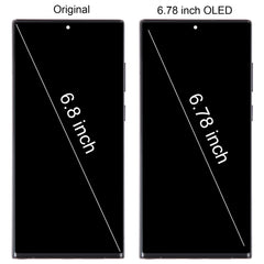 For Samsung Galaxy S22 Ultra 5G SM-S908B EU Edition 6.78 inch OLED LCD Screen Digitizer Full Assembly with Frame